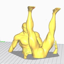 fácil de impresión masculino muñeca art sexy muchacho la juguete 3d print model - Mito3D