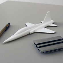 easy print t-38 talon aircraft scale model esc 164 game 3d print model - Mito3D