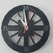 fácil romano reloj 2022 3d print model - Mito3D