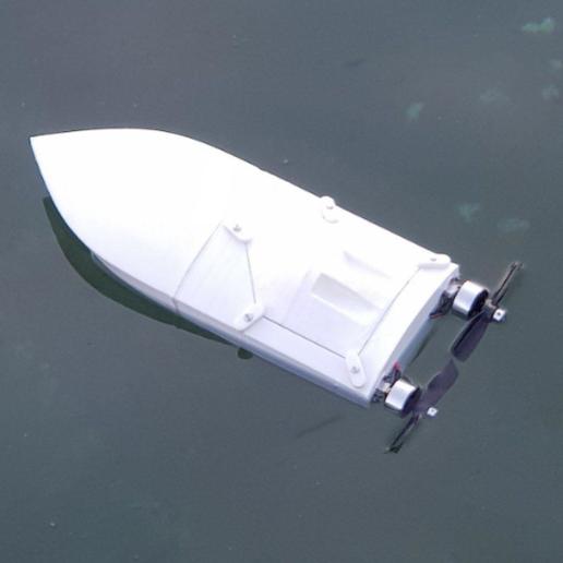 kolay sürat teknesi rc gadget tekne 3D print model - Mito3D
