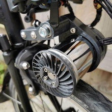 bicicleta eléctrica fricción manejar construir sport_outdoors 3d print model - Mito3D