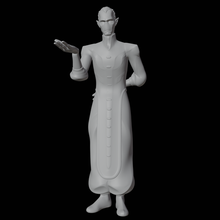 ebony maw marvel figure 3d print model - Mito3D