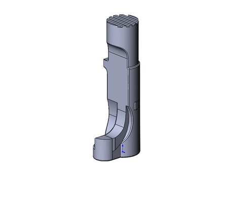 ec hi çapa 5 1 dergi serbest bırakmak buton airsoft vuruş topu doğu vinç kilit 3d print model - Mito3D