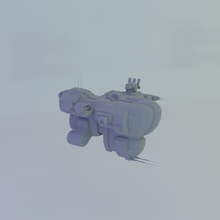 scaglione gioco vigilia eveonline nave minerale navicella spaziale 3dprint mmo trasporto veicolo miniature veicoli gallente 3d print model - Mito3D