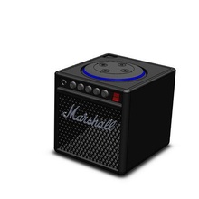 echo dot 3 marshall amp gadget amazon alexa base amplifier support 3d print model - Mito3D