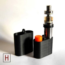 e-sigara durumda hava yüzüğü moda sigara elektronik tutucu stand 3d print model - Mito3D