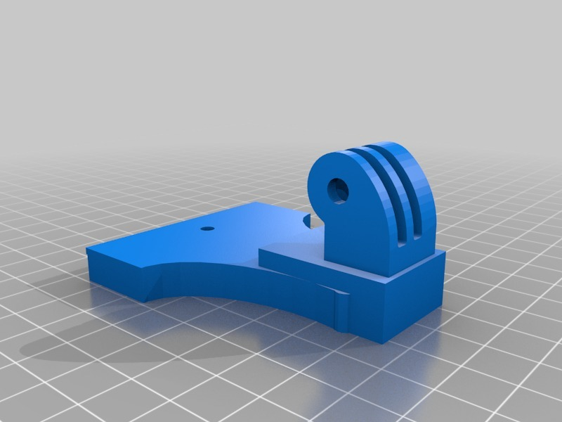 eclips3d gopro montar héroe 3 3d impresora accesorios 3D print model - Mito3D