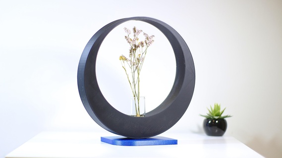 tutulma vazo modern minimalist ev 3d print model - Mito3D