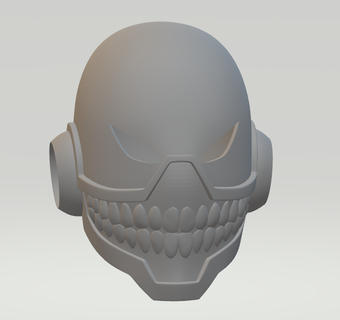 ectoplasm mask 3d print model - Mito3D