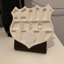 Ecuadorianische barcelona logo verschiedene Kunst - Spielzeug Dekoration Geschenk Grundplatte Fußball sport 3d print model - Mito3D