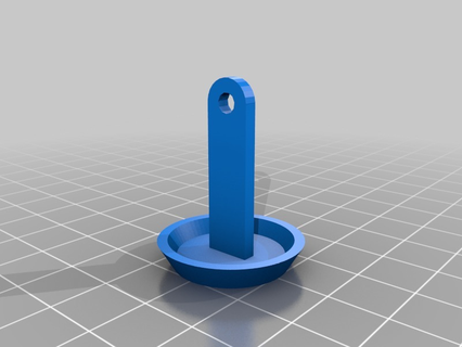 ed's customized small mushroom anchor Home outdoor garden activities 3d print model - Mito3D