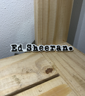 ed sheeran logo scotland 3d print model - Mito3D
