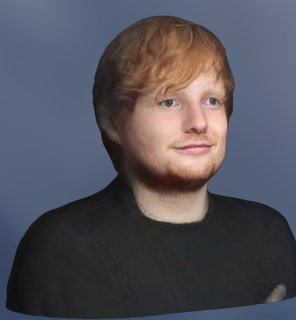 Sheeran pessoa corpo humano cara fracasso música 2022 3d print model - Mito3D