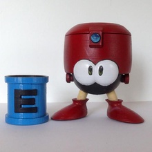 eddie - megaman e-tank gadget video game character games videogames switch sd card holder sdcard rockman power-up nintendo cartridge micro item flip-top eddy containers container capcom 3d print model - Mito3D