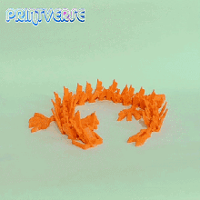 ederoid cyber dragon print place supports 3d print model - Mito3D