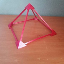 aresta pirâmide egipto egito olhar monumento quebra cabeça presente brinquedo 3d print model - Mito3D