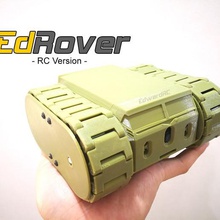 edrover - mini rc tankı rover oyun r c araçlar tank araba 3d print model - Mito3D