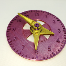 educational analog clock model art math 3d print model - Mito3D