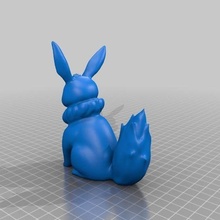 Eevee Sanat yaratıklar 3d print model - Mito3D