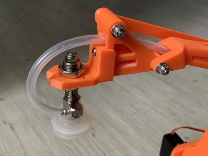 eezybotarm mk2 pneumatic hand robotics robots bots electronics 3d print model - Mito3D