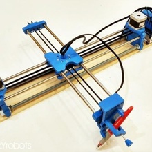 eezyxydraw strumento la robotica penna titolare grbl stilografica eezyrobots di disegno drawbot core xy corexy cartesiano axidraw 3d print model - Mito3D