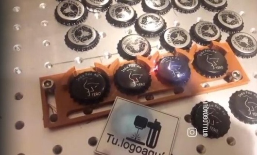 efficient solution personalize beer caps logos tool craft 3d print model - Mito3D