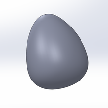 de huevo art la pascua casa 3d print model - Mito3D