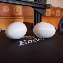 egg various hen turkey paque 3d print model - Mito3D