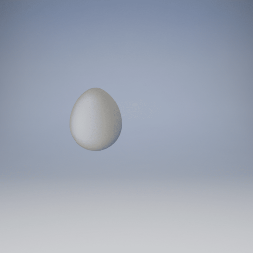 Yumurta oyuncak hayvan 3D print model - Mito3D