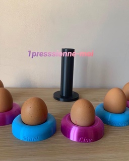 egg buoy cup 3d print model - Mito3D