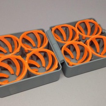yumurta v2 tutucu taşımak çeşitli kamp 3d print model - Mito3D