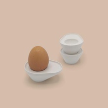 egg cup holder breakfast kitchen 3d print model - Mito3D