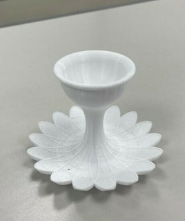uovo tazza arte 3d print model - Mito3D