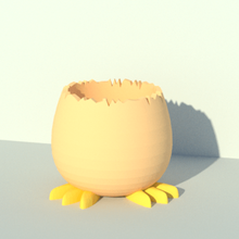 egg cup home animal cuisine utensil art gadget trick 3d print model - Mito3D