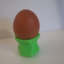 egg cup home gadget support 3d print model - Mito3D