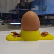 el huevo de la copa herramienta los hogares shell eggholder eggcup titular 3d print model - Mito3D
