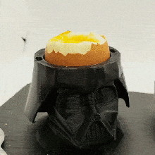 egg cup - darth vader home accessory diy house dark star wars anakin 3d print model - Mito3D