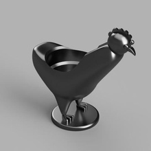portauovo gallina casa polymakerchallenge 3d print model - Mito3D