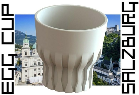 ovo copo Salzburg Áustria taça Eierbecher Panela vaso cozinha jantar 3d print model - Mito3D