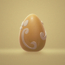 egg dofus ivory game easter design mmorpg paques video games 3d print model - Mito3D