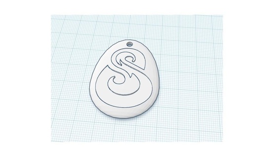 ovo dofus chave anel 3d print model - Mito3D
