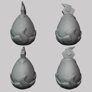 huevo eléctrico Pascua Resurrección huevos 3d print model - Mito3D