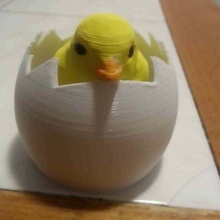 Yumurta düz Paskalya yumurtası tasarım dekor 3d print model - Mito3D
