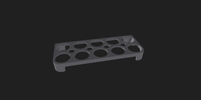 huevo soporte 3d impresión almacenamiento monitor cocina organización bricolaje diy artilugio 3d print model - Mito3D