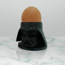 huevo soporte casco guerra Galaxias darth vader 3d impresión modelo taza desayuno comida menaje personaje casa cocina Darth Vader Stormtrooper friki starwarsfans 3d print model - Mito3D