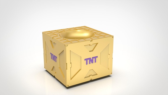 egg holder tnt explosive container Home stand dock easter art toy celebrate tech weapon 3d print model - Mito3D