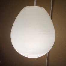 egg lamp shade artbysherm lampshade light sherm sherman shermluge household_supplies 3d print model - Mito3D