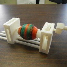 egg-Drehmaschine tool bunny Farbe Färbung Ostern Urlaub Maschine mini Ihre wilde Welt 3d print model - Mito3D