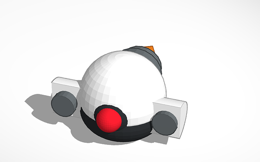 Yumurta Mans seyyar Sanat sonik oyuncak yumurtacı 3d print model - Mito3D