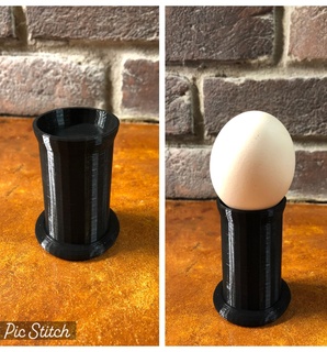 egg podium easter easterxcults display monument stand holder chicken chick hen roster cock 3d print model - Mito3D